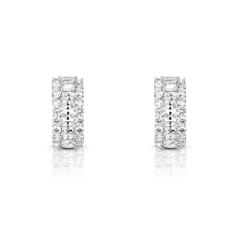 Nipura Marquise Sparkling hoops