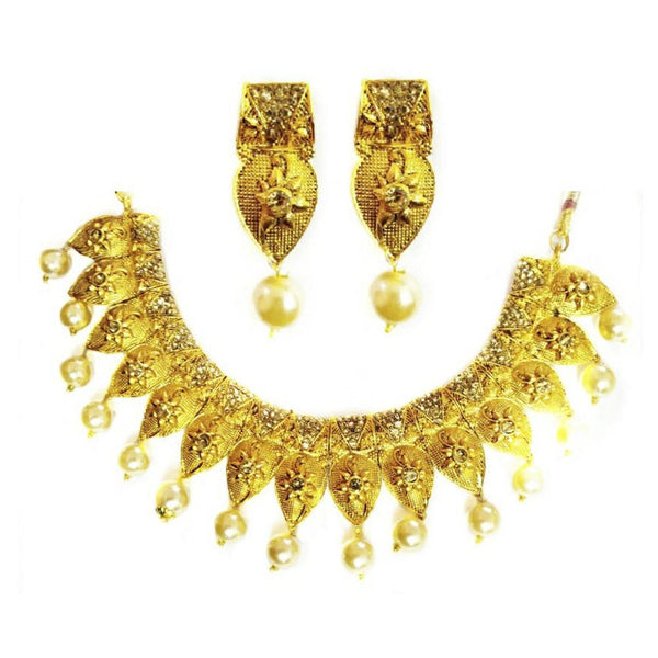 Martina Jewels Gold Plated Pack Of 6 Necklace Set - N-121