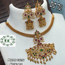 Diksha Collection Gold Plated Necklace Set