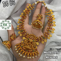Diksha Collection Gold Plated Necklace Set