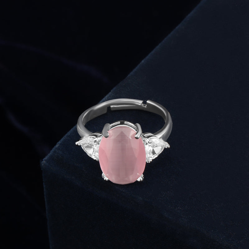 Nipura Oval Blush Legacy Ring