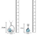 Mahi Eternal Love Pendant set