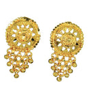 Mahavir Gold Plated Dangler Earrings