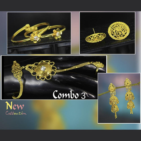 Mahavir Forming Look Jewellery Combo - No-3