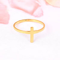 Missmister Pack Of 12 Catholic Jesus Crucifix Cross  Ring