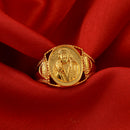 Missmister Pack Of 12 Gold Plated Shirdi Sai Baba Finger Ring Women Men Brass Gold Plated Ring  - ORMI5671