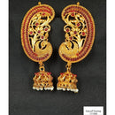 Padmawati Bangles Gold Plated Pota Stone Earcuff Earrings