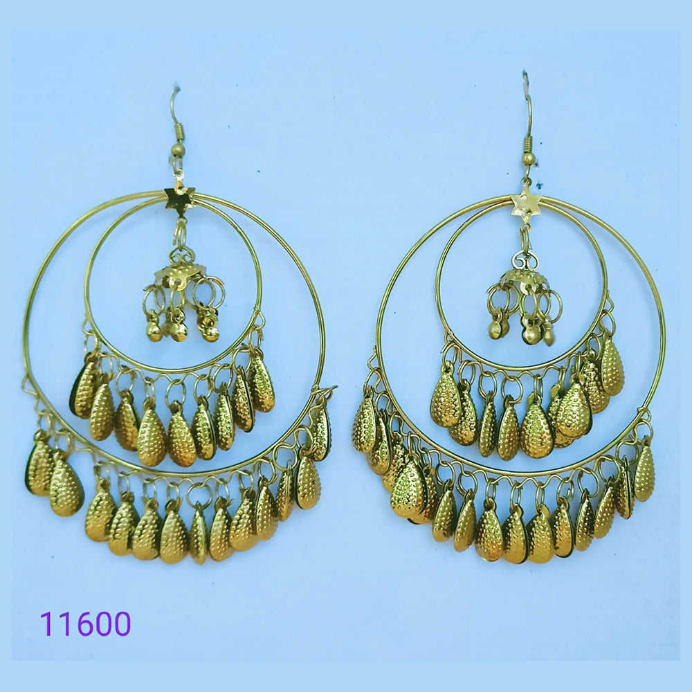 Padmawati Bangles Gold Plated Dangler Earrings