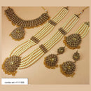 Padmawati Bangles Gold Plated Austrian Stone Choker Necklace Set