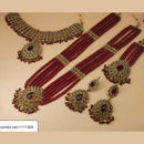 Padmawati Bangles Gold Plated Austrian Stone Choker Necklace Set