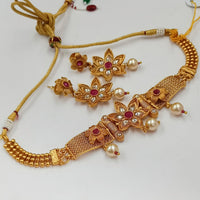 Padmawati Bangles Copper Choker Necklace Set