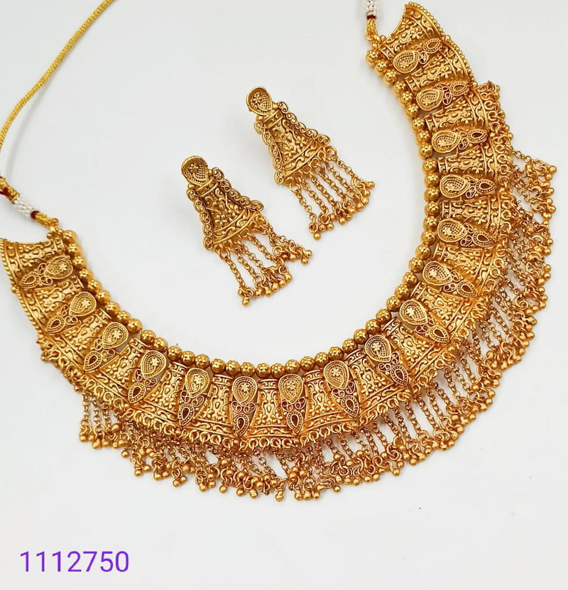 Padmawati Bangles Copper  Choker Necklace Set