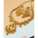 Padmawati Bangles Kundan & Stone Copper Necklace Set