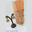 Padmawati Bangles Pearl & Austrian Stone Copper Mala Set