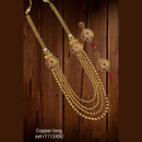 Padmawati Bangles Pota Stone Gold Plated Long Necklace Set