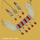 Padmawati Bangles Austrian Stone & Beads Gold Plated Traditional Necklace Set