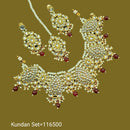 Padmawati Bangles Kundan Stone Gold Plated Choker Necklace Set