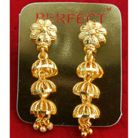 Perfect Gold Plated Pack Of 12 Jhumkis Earrings - PFEAR19