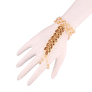 Etnico Gold-Plated Bracelet With Ring (Women)