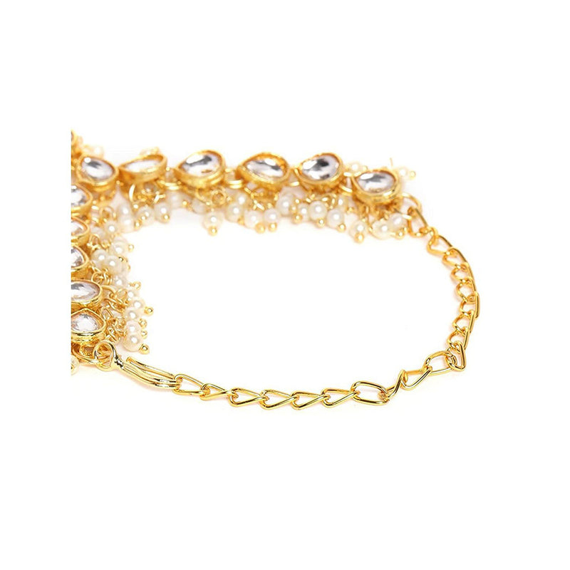 Etnico Gold-Plated Bracelet With Ring (Women)