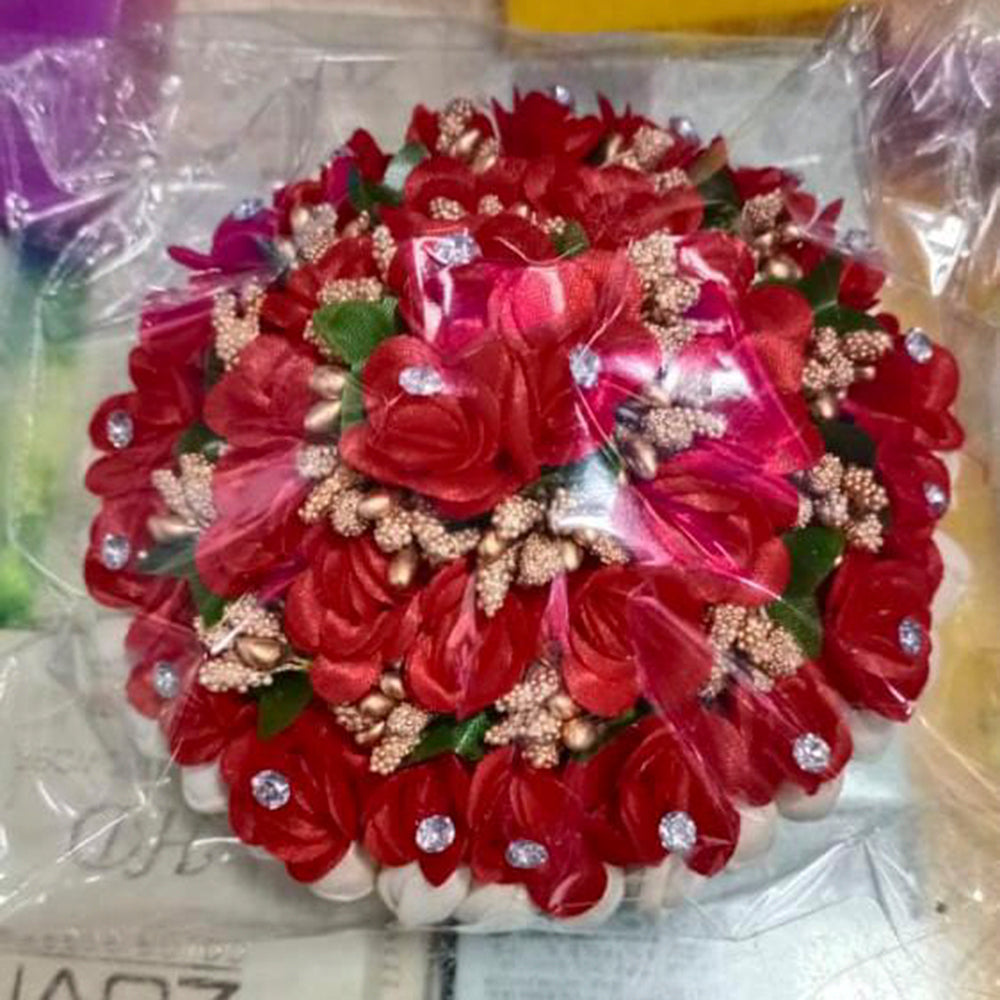 Pooja Bangles Austrian Stone Floral Hair Brooch