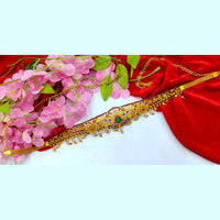 Pooja Bangles Gold Plated Pota Stone Kamarband - PJACC19