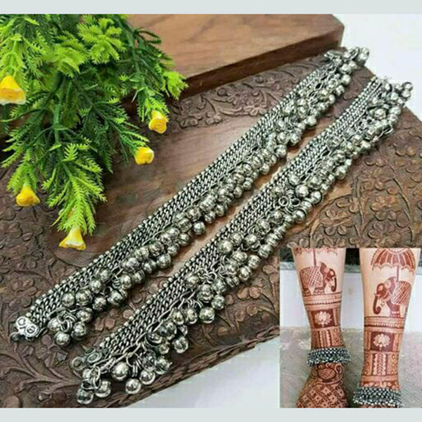 Pooja Bangles Oxidized Plated Payal