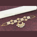 Pooja Bangles Gold Plated Maangtikka With Sheeshphool Hair Accessories For Women