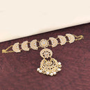 Pooja Bangles Gold Plated Maangtikka With Sheeshphool Hair Accessories For Women