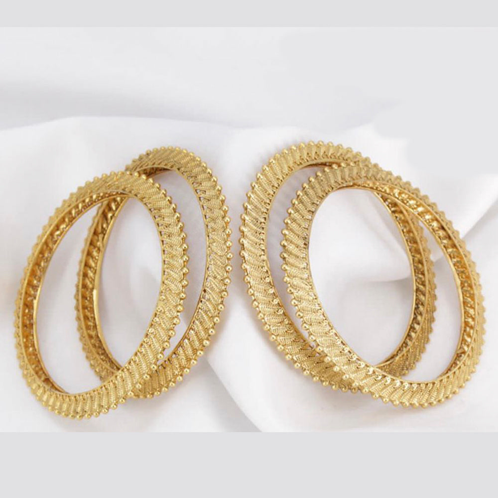 Pooja Bangles Gold Plated Bangles Set
