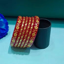 Pooja Bangles Red & Green  Acrylic Bangles