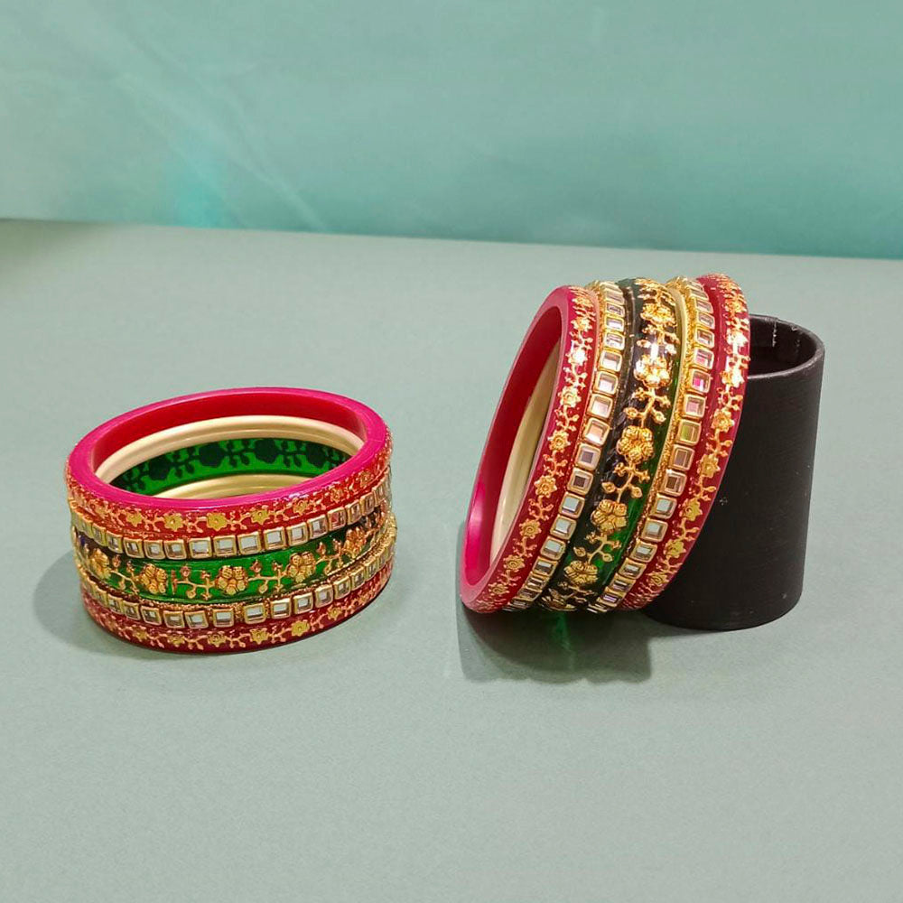 Pooja Bangles  Mirror Acrylic Bangles
