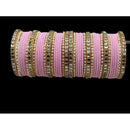 Pooja Bangles Kundan Stone & Thread Bangles