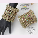 Pooja Bangles Mhendi Polish Bridal Chudda Bangles Set