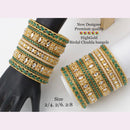 Pooja Bangles Gold Plated  Bridal Chudda Bangles Set