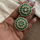 Pooja Bangles Pota Stone Studs Earrings