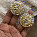 Pooja Bangles Pota Stone Studs Earrings