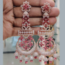 Pooja Bangles Gold Plated AD Stone Dangler Earrings