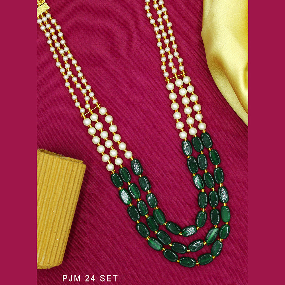 Mahavir  Beads Necklace Set
