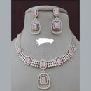Pooja Bangles American Diamond Necklace Set