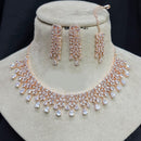 Pooja Bangles American Diamond Necklace Set