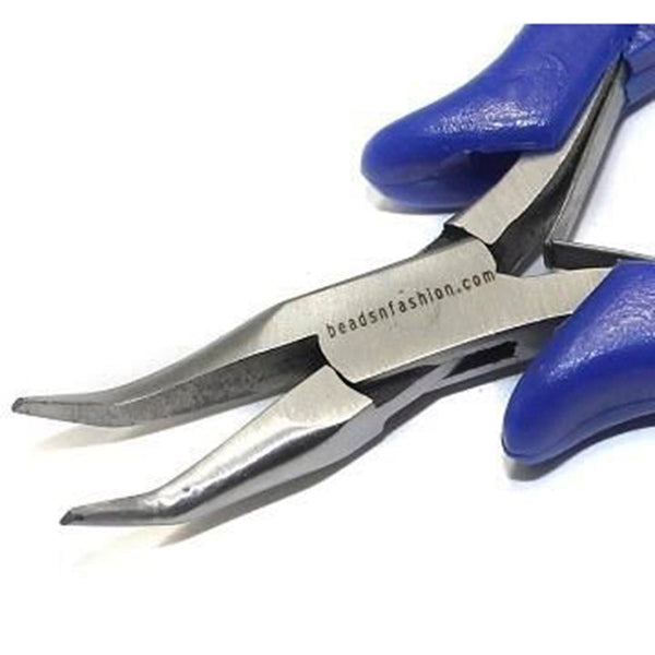Beadsnfashion Stainless Steel Bent Nose Plier
