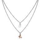 Mahi Latest Design Stylish Fashionable Multilayer Chain Charm Pendants Necklace for Women and Girls (PS1101749M)