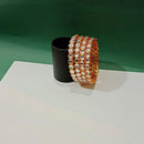 Pooja Bangles Gold Plated Mirror Work Designer Bangles Set