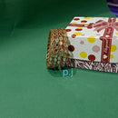 Pooja Bangles Gold Plated Mirror Work Designer Bangles Set