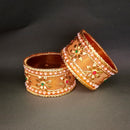 Pooja Bangles Gold Plated Designer Bangles Set