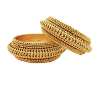 Pooja Bangles Gold Plated Bangles Set