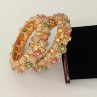 Pooja Bangles Gold Plated Bangles Set