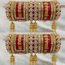 Pooja Bangles Gold Plated Bridal Bangles Set