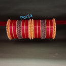Pooja Bangles Gold Plated Bridal Bangles Set